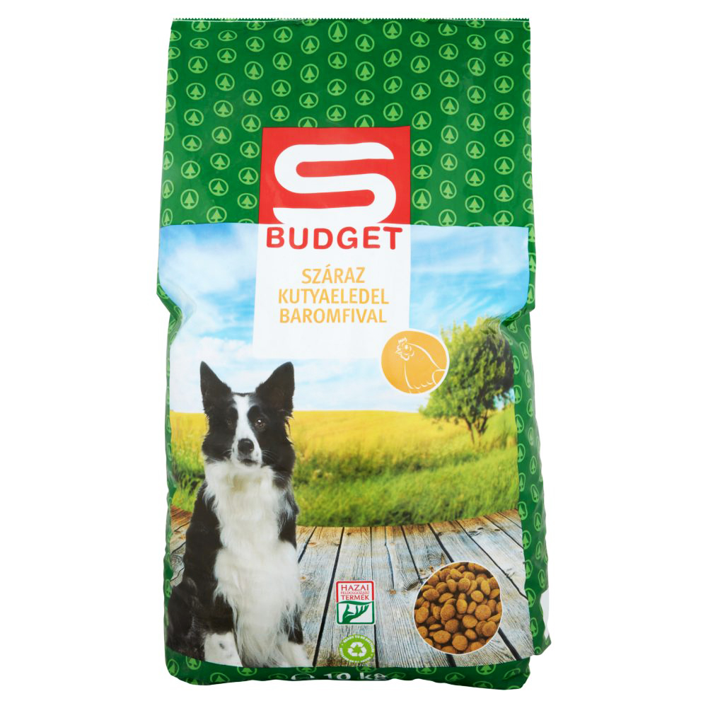 S-Budget Száraz Kutyaeledel szárnyas 10 kg